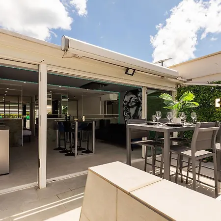 Double Game - Design Luxe 4pers - Parking - Terrasse - Port Nature Village Naturiste *