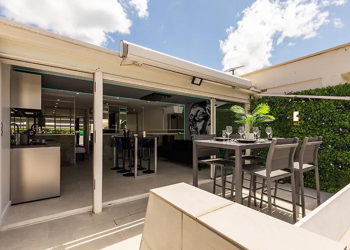 Double Game - Design Luxe 4pers - Parking - Terrasse - Port Nature Village Naturiste *