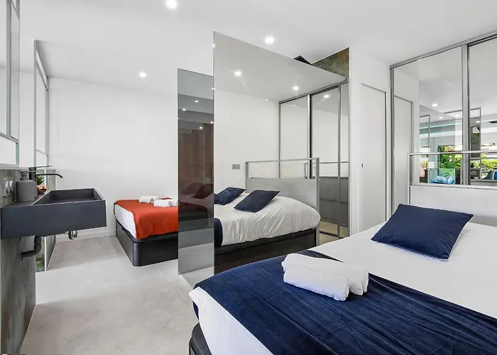 Double Game - Design Luxe 4pers - Parking - Terrasse - Port Nature Village Naturiste